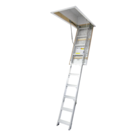  KASW14 Trendline Aluminium Attic Ladder w/ Gas Struts