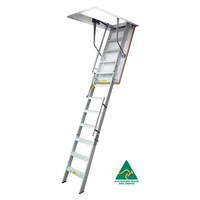 KASW106HC - 2400 to 2635mm Ultimate Series Heavy Commercial Attic Ladder 