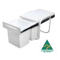 KRB06S -  Factory 2nd  30L Twin Bin Waste Separation System