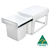 KRB08 - 2 x15lt Twin Bin Slide Out