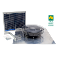 Dome Solar Powered Roof Ventilator (Aust Made)