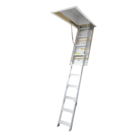 NEW KASW14 Trendline Aluminium Attic Ladder w/ Gas Struts